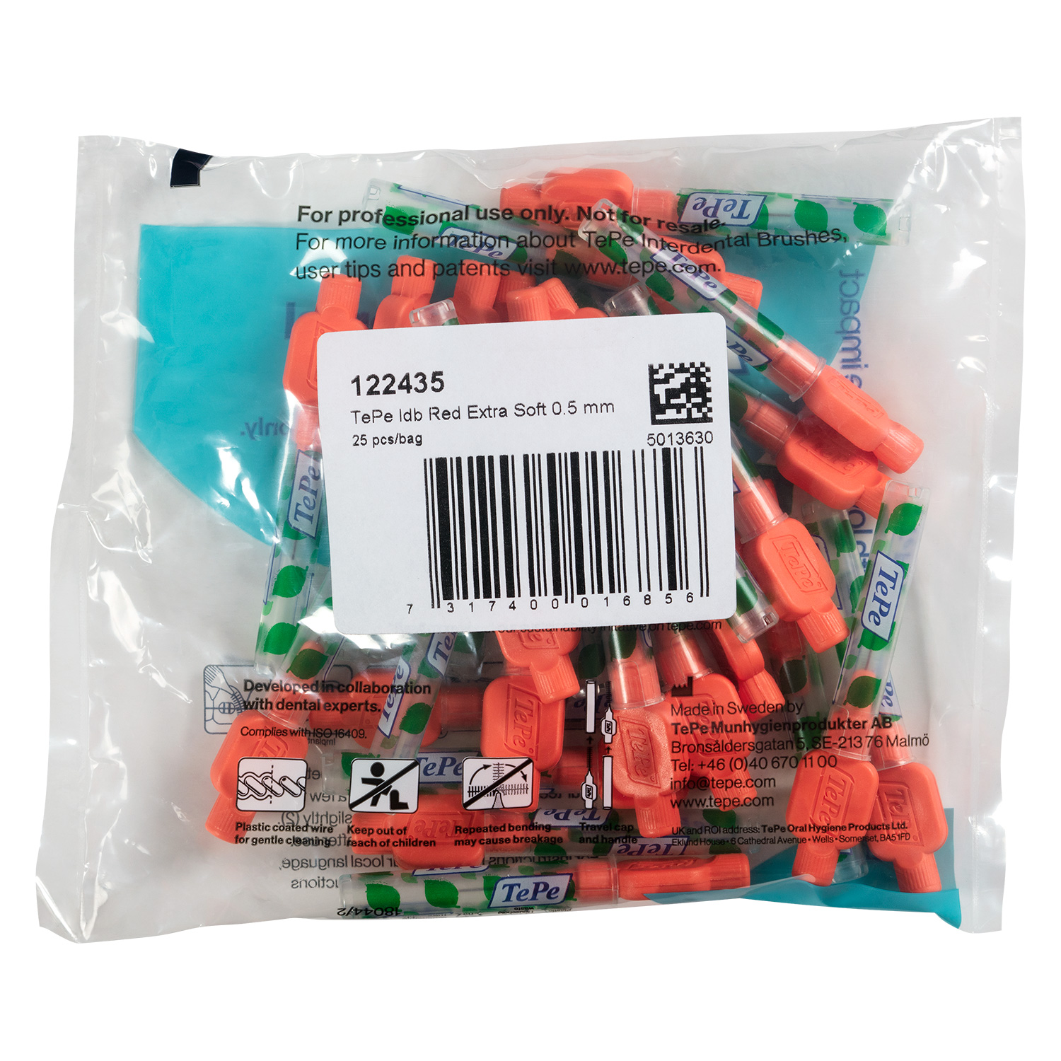 TePe® Interdental Brush Extra Soft Red - Image 6